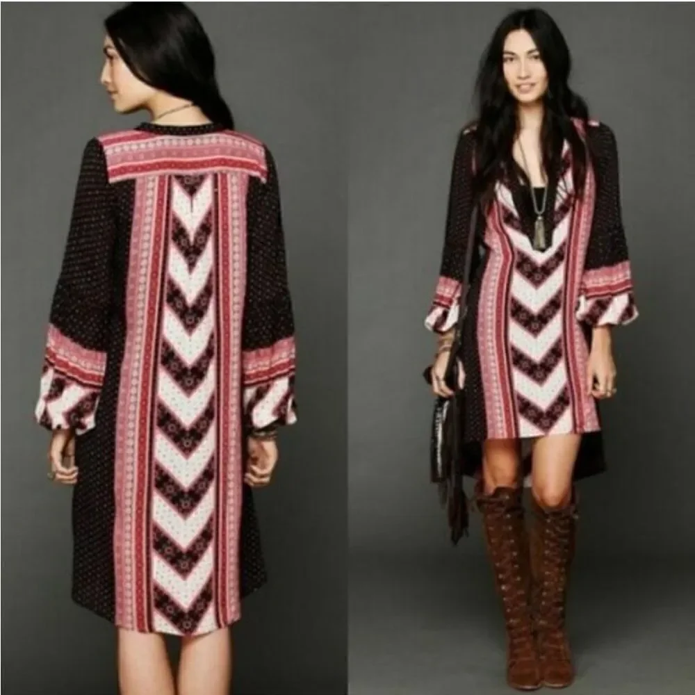 Free People Peacemaker shirt dress